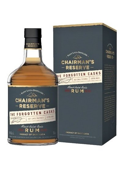 Chairman´s Reserve The forgotten casks 40% 0,7L, rum, DB