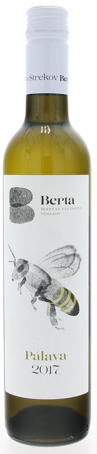 Berta Pálava 0,5L, r2017, ak, bl, sl, sc