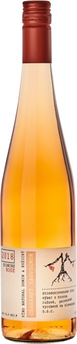 VÍNO NATURAL Domin & Kušický Cabernet Sauvignon Rose BIO 0,75L, r2018, vzh, ruz, plsu, sc