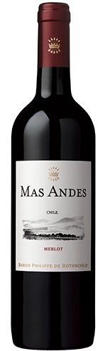 Rothschild Mas Andes Merlot 0,75L, r2017, cr, su