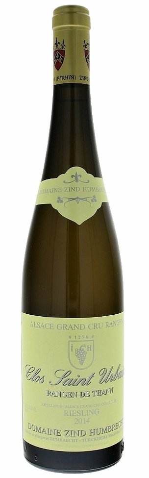 Zind Humbrecht Riesling Clos Saint Urbain Rangen de Thann Grand Cru 0,75L, AOC, r2014, bl, su