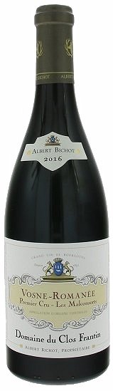 Albert Bichot Domaine du Clos Frantin Vosne-Romanée, Les Malconsorts Premier Cru 0,75L, AOC, 1er Cru, r2016, cr, su