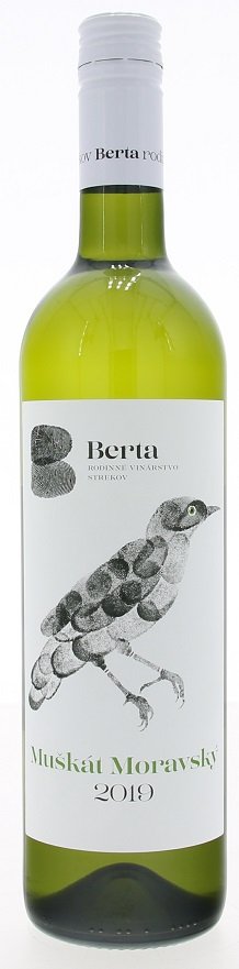 Berta Muškát moravský 0,75L, r2019, ak, bl, plsu, sc