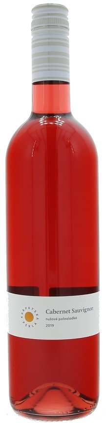 Karpatská Perla Cabernet Sauvignon 0,75L, r2019, vin, ruz, plsl, sc