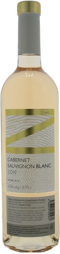 Juraj Zápražný Cabernet Sauvignon Blanc 0,75L, r2019, vin, bl, su