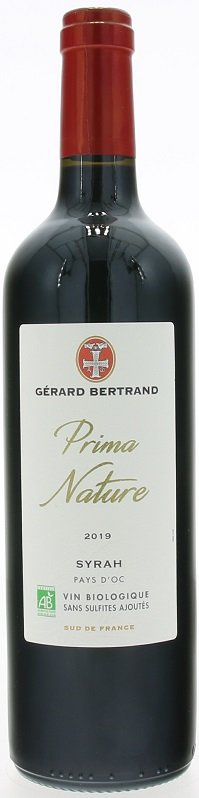 Gérard Bertrand Prima Nature Syrah, BIO 0,75L, IGP, r2019, cr, su