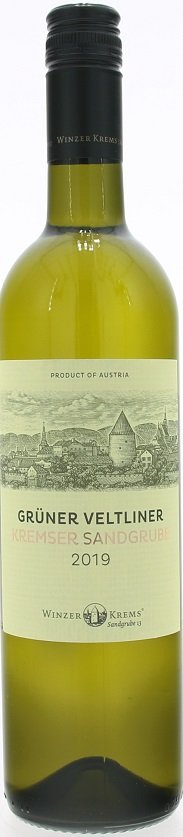 Winzer Krems Grüner Veltliner Kremser Sandgrube 0,75L, PDO, r2019, bl, su, sc