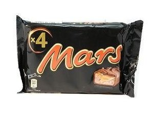 Mars tyčinka (4 pack) 4 x 45 g,mliecok