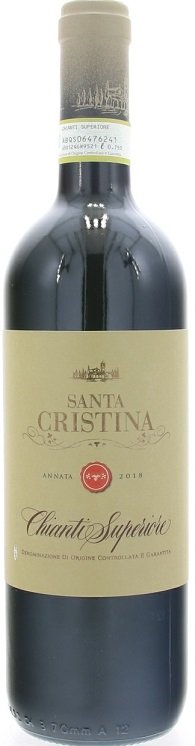 Santa Cristina Chianti Superiore 0,75L, DOCG, r2018, cr, su