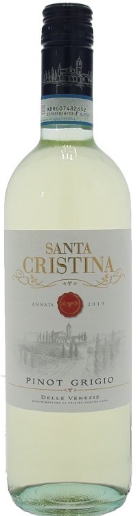Santa Cristina Pinot Grigio delle Venezie 0,75L, DOC, r2019, bl, su, sc