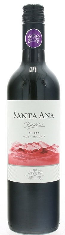 Santa Ana Shiraz 0,75L, r2019, cr, su