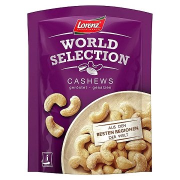 Lorenz Cashews Kešu oriešky 100 g