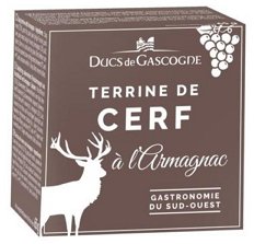 Ducs de Gascogne Jelenia terina s Armagnacom 65 g,plech