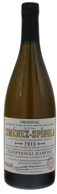 Ximénez-Spínola Exceptional Harvest 0,75L, VDM, r2018, bl, plsl