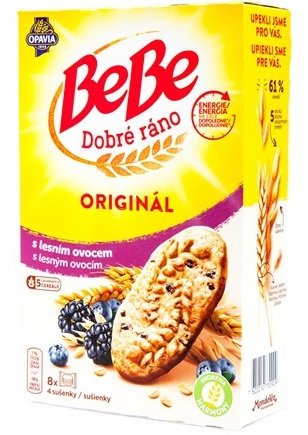 Opavia BeBe Dobré ráno lesné ovocie 1x400  g