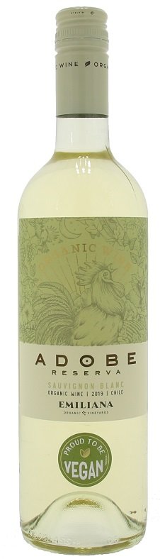 Emiliana Adobe Sauvignon Blanc BIO 0,75L, r2019, bl, su, sc