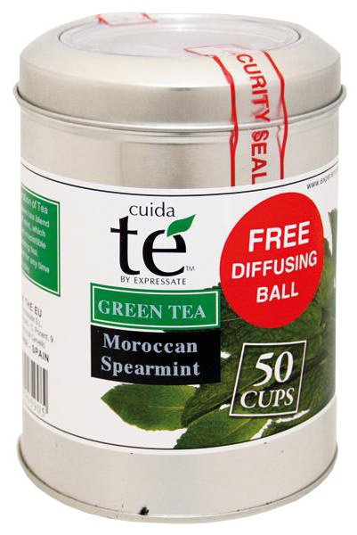 Cuidate Loose Tea Moroccan Spearmint 100 g,zelcaj, plech
