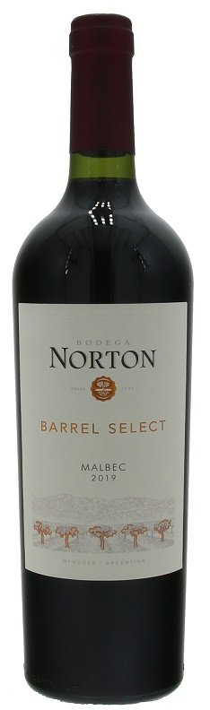 Norton Barrel Select Malbec 0,75L, r2019, cr, su