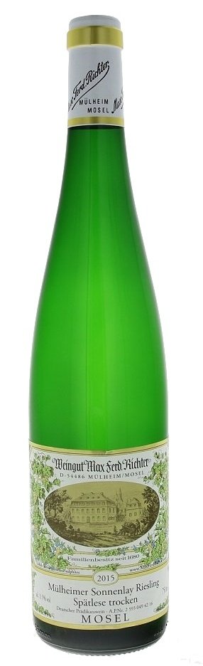 Max Ferdinand Richter Riesling Mülheimer Sonnenlay Spätlese 0,75L, PDO, r2015, bl, su