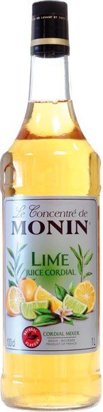 Monin Lime juice (limetka) 1L, sirup