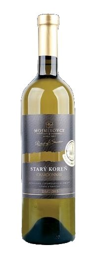 PD Mojmírovce Starý koreň Chardonnay 0,75L, r2017, vin, bl