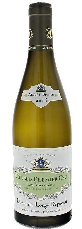 Albert Bichot Domaine Long-Depaquit Chablis Les Vaucopins Premier Cru 0,75L, AOC, 1er Cru, r2015, bl, su