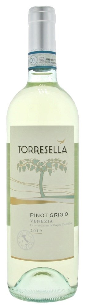 Torresella Pinot Grigio Venezia 0,75L, DOC, r2019, bl, su