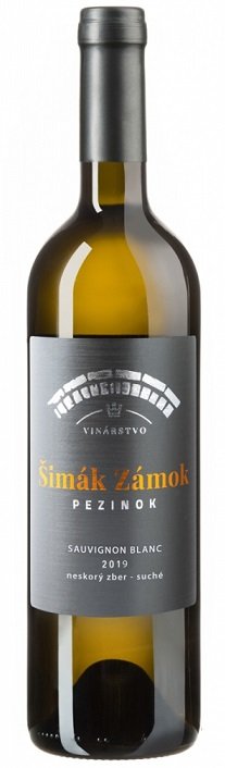 Šimák Zámok Pezinok Edícia Roman Janoušek Sauvignon Blanc 0,75L, r2019, vzh, bl, su
