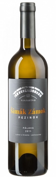 Šimák Zámok Pezinok Edícia Roman Janoušek Pálava 0,75L, r2019, vzh, bl, plsu