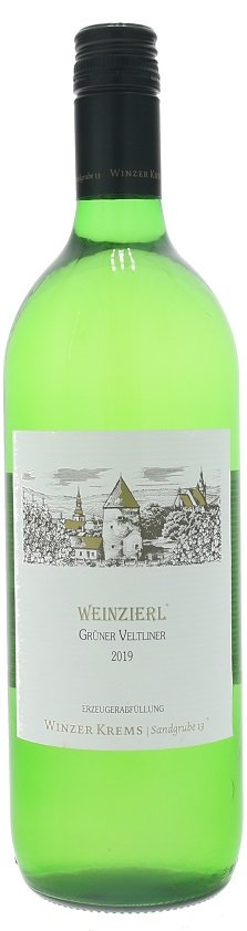 Winzer Krems Kremser Weinzierl Grüner Veltliner 1L, PDO, r2019, bl, su, sc