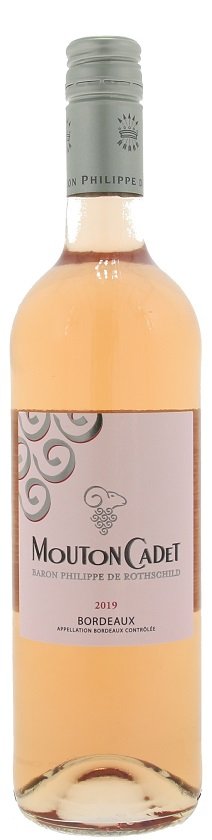 Rothschild Le Rosé de Mouton Cadet 0,75L, AOC, r2019, ruz, su, sc