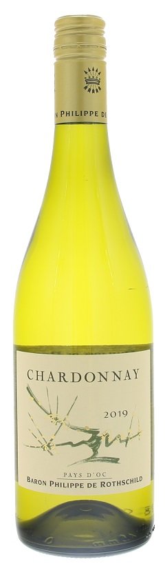 Rothschild Pays d'Oc Varietals Chardonnay 0,75L, IGP, r2019, bl, su, sc