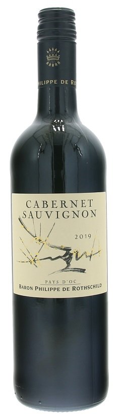 Rothschild Pays d'Oc Varietals Cabernet Sauvignon 0,75L, IGP, r2019, cr, su, sc