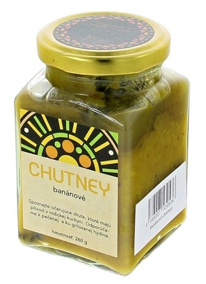 Marsen Chutney banánové 260 g,sklo pohár