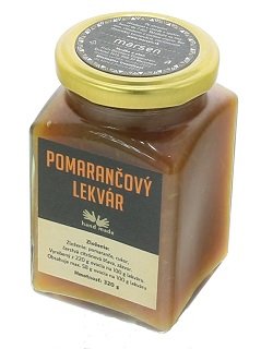 Marsen Pomarančový lekvár 320 g,sklo pohár