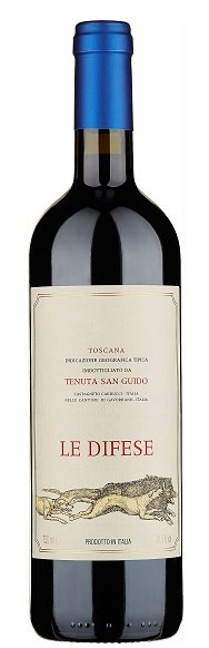 Tenuta San Guido Le Difese 0,75L, IGT, r2018, cr, su