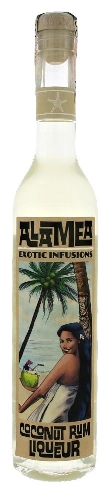 Alamea Liqueur Rum & Coconut 38 % 0,5L, liker