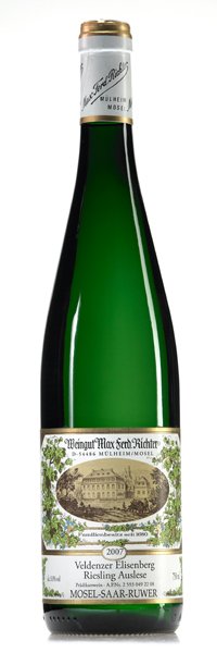 Max Ferdinand Richter Riesling Auslese, Veldenzer Elisenberg 0,75L, PDO, r2007, bl, sl