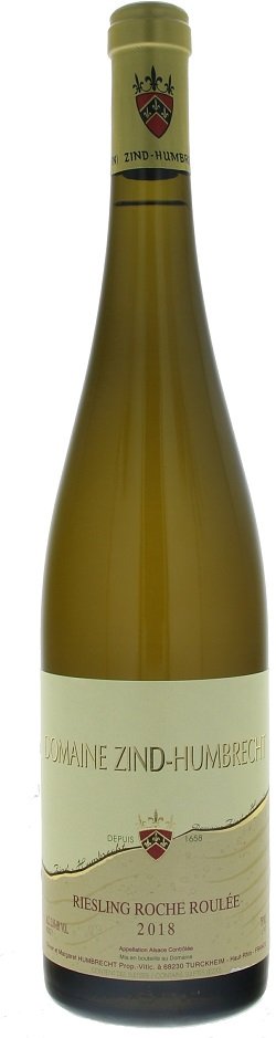 Zind Humbrecht Riesling Roche Roulée BIO 0,75L, AOC, r2018, bl, plsu