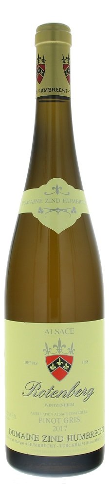 Zind Humbrecht Pinot Gris Rotenberg, BIO 0,75L, AOC, r2017, bl, su