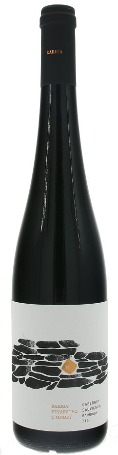 Vinárstvo Rariga Cabernet Sauvignon 0,75L, r2016, ak, cr, su