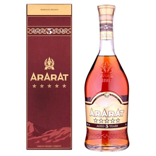 Ararat 5YO 40% 0,7L, brandy, DB