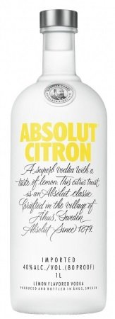 Absolut vodka Citron 40% 1L, vodka