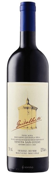 Tenuta San Guido Guidalberto 0,75L, IGT, r2015, cr, su