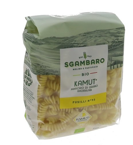 Sgambaro BIO cestoviny 500 g  Kamut® Khorasan Fusilli N93