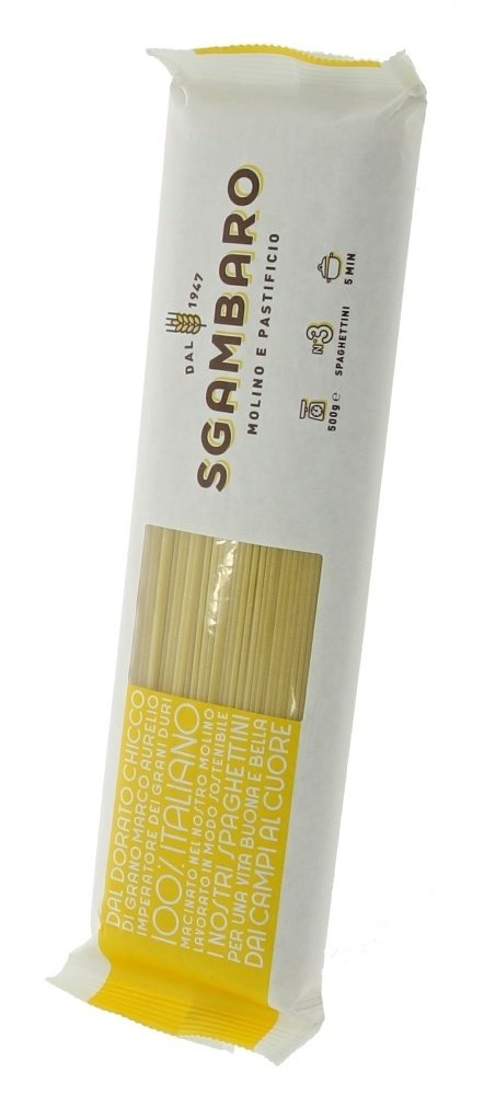 Sgambaro cestoviny 500 g Spaghettini N3