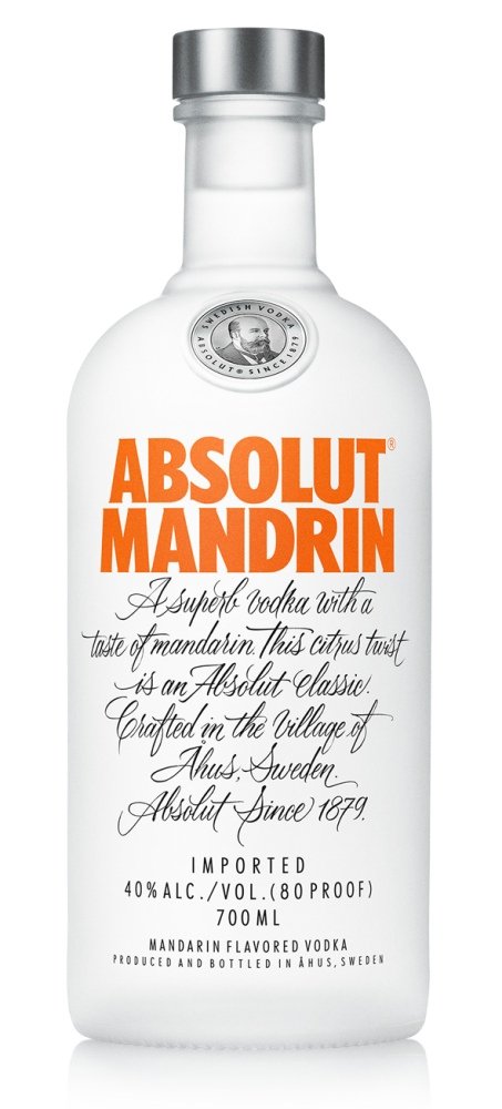 Absolut vodka Mandrin 40% 0,7L, vodka