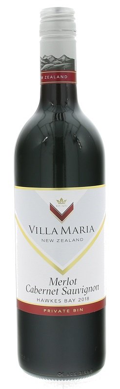 Villa Maria Private Bin Merlot - Cabernet Sauvignon 0,75L, r2018, cr