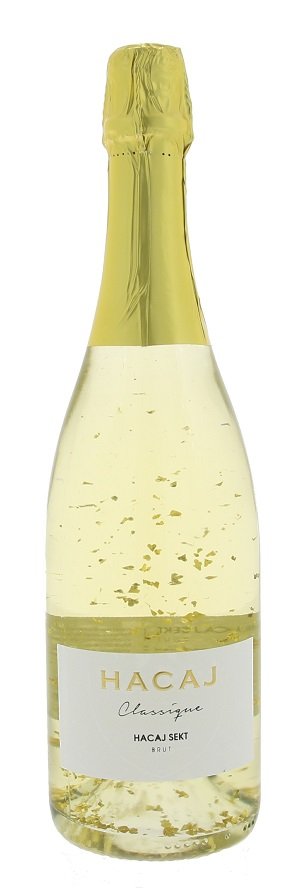 Hacaj sekt Brut zlatý 0,75L, skt trm, bl, brut