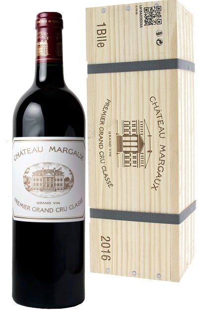 Bordeaux Château Margaux 0,75L, AOC, Premier Grand Cru Classé, r2016, cr, su